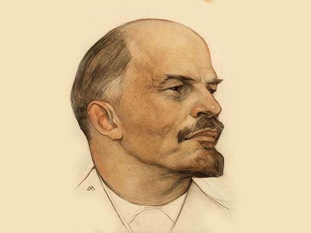 Ленин, лысина, облысение