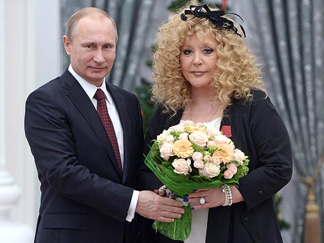 Путин и Пугачева