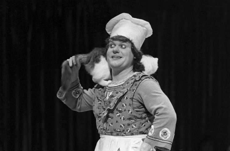 Юрий Куклачев в молодости