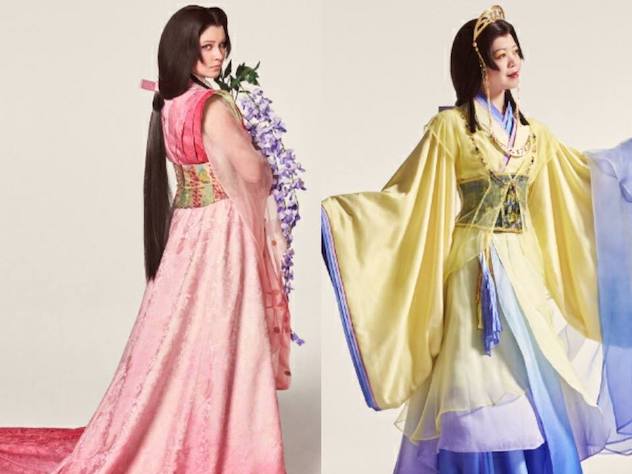 Юлия Липницкая в образе японки