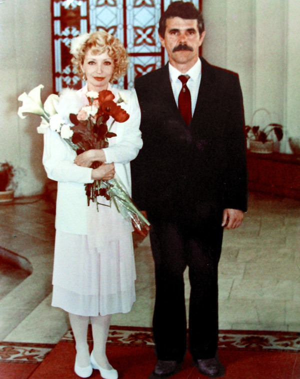 Свадьба с Людмилой Кормуниной (актриса внезапно умерла в ноябре 2016-го)