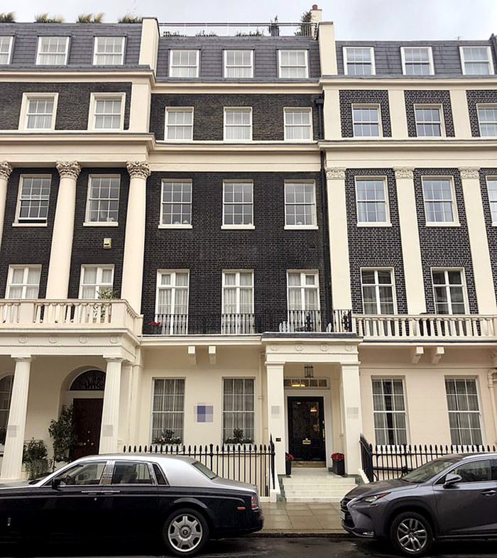 Дом в Белгравии - один из самых элитных в Лондоне
