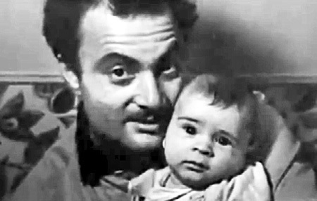 Данелия с сыном 