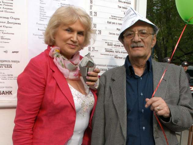 Георгия Данелия с женой Галиной