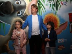 Максим Галкин** с сыном и дочкой Филиппа Киркорова Аллой-Викторией и Мартином