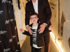 СЕРГЕЙ ЛАЗАРЕВ С СЫНОМ ЭВЕЛИНЫ БЛЕДАНС