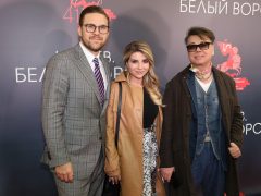 ВАЛЕНТИН ЮДАШКИН С ДОЧЕРЬЮ ГАЛИНОЙ И ЗЯТЕМ ПЕТРОМ