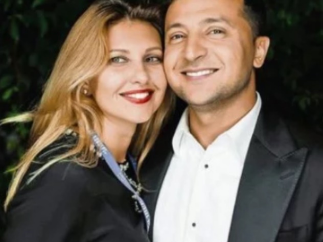 Владимир и Елена Зеленские