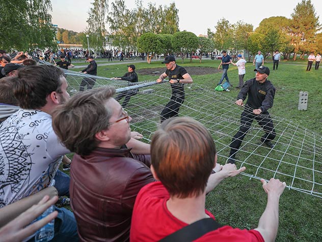 Протесты в Екатеринбурге