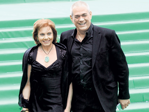 С первой супругой Мариной