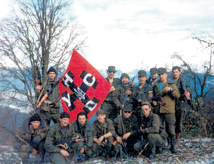 Отряд бандеровцев, воевавших на стороне азербайджанцев