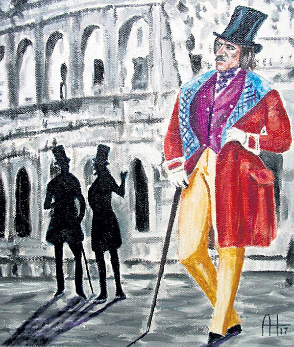 Николай Васильевич бродил по Риму и разговаривал с домами. А потом бежал к себе на улицу Сестина, 125 и брался за перо