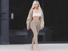 Ким Кардашьян в лосинах. Фото: Instagram**.com