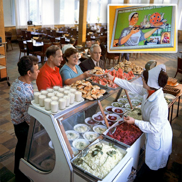 В рабочих столовых граждан кормили за сущие копейки