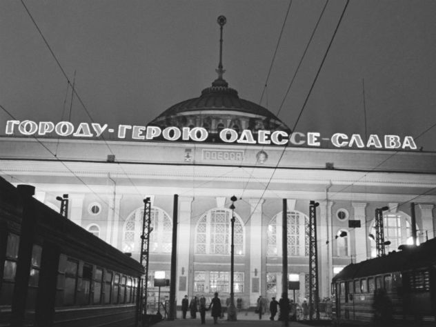 В Одессе исполнили "Прощание славянки"