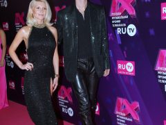 Макс Барских и Миша Романова на премии RU.TV. Фото: Борис Кудрявов, «Экспресс газета»