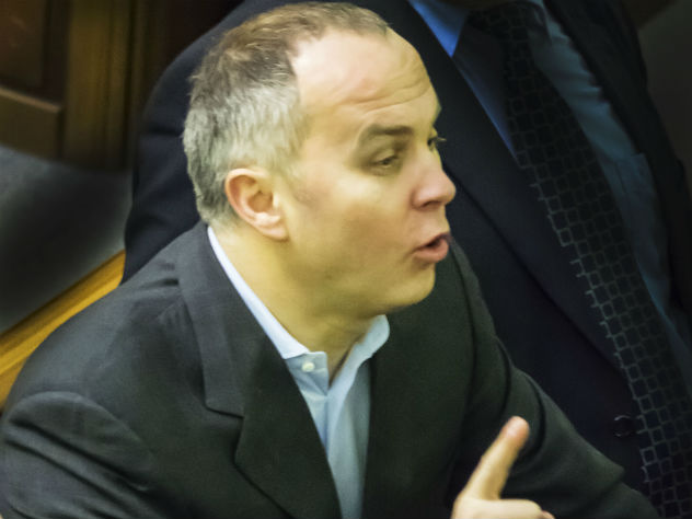 Нестор Шуфрич с женой в Крыму