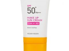 Солнцезащитная база под макияж Make Up Sun Cream SPF50+, Holika Holika