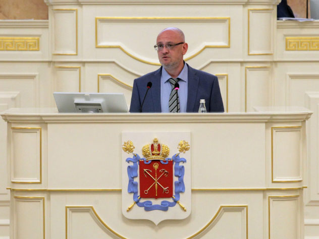 Депутат Законодательного собрания Санкт-Петербурга Максим Резник
