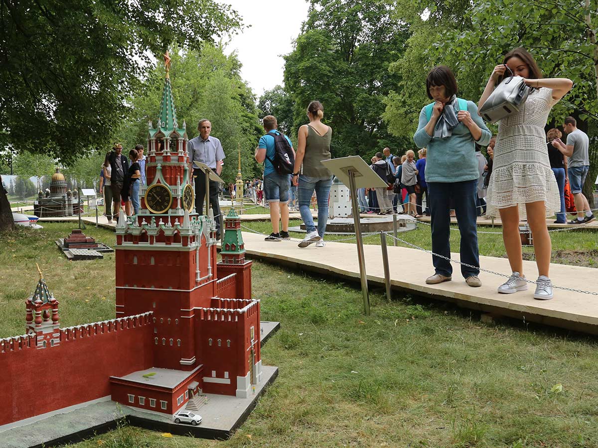 выставка Россия в миниатюре