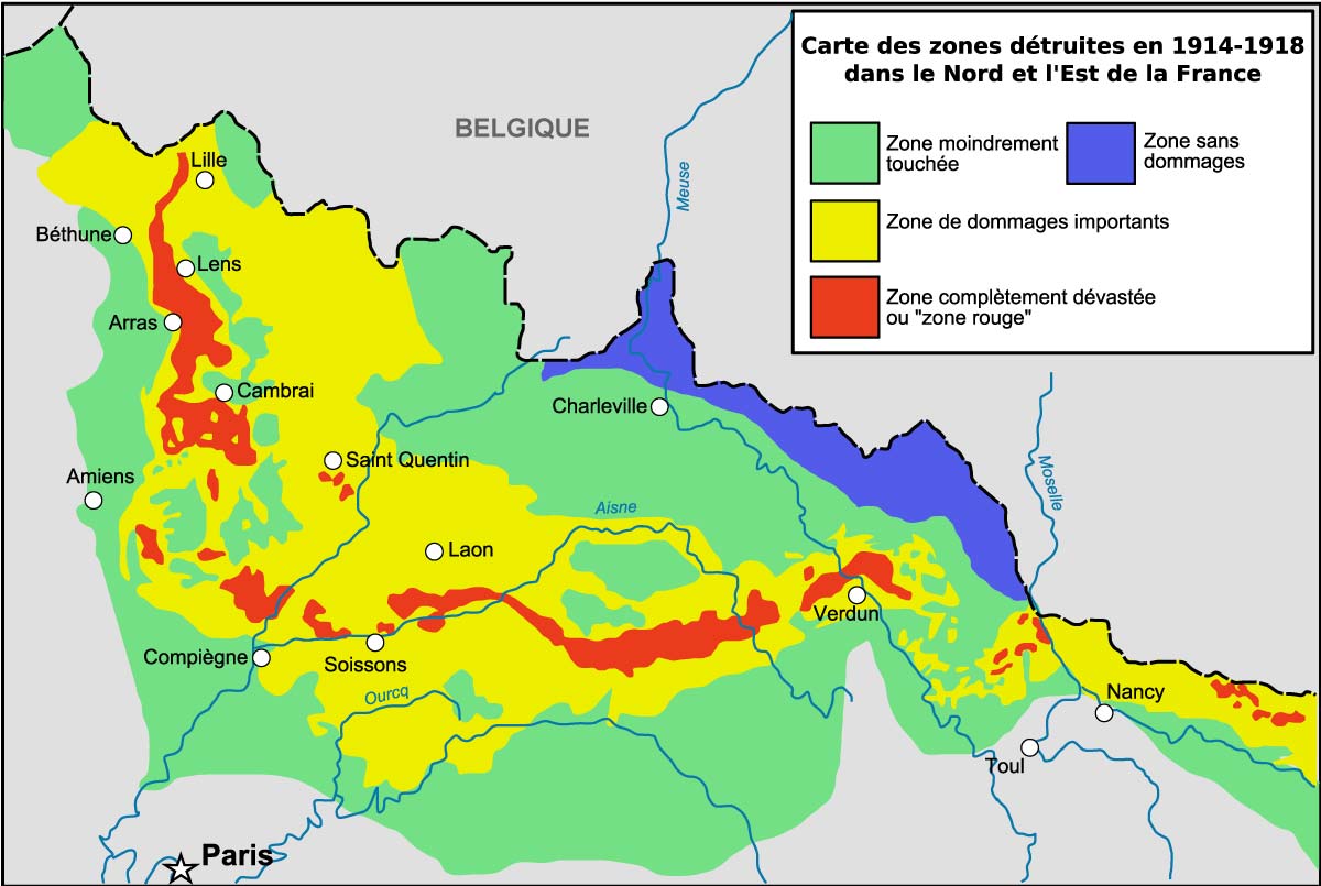 Красная зона, Зона Руж во Франции