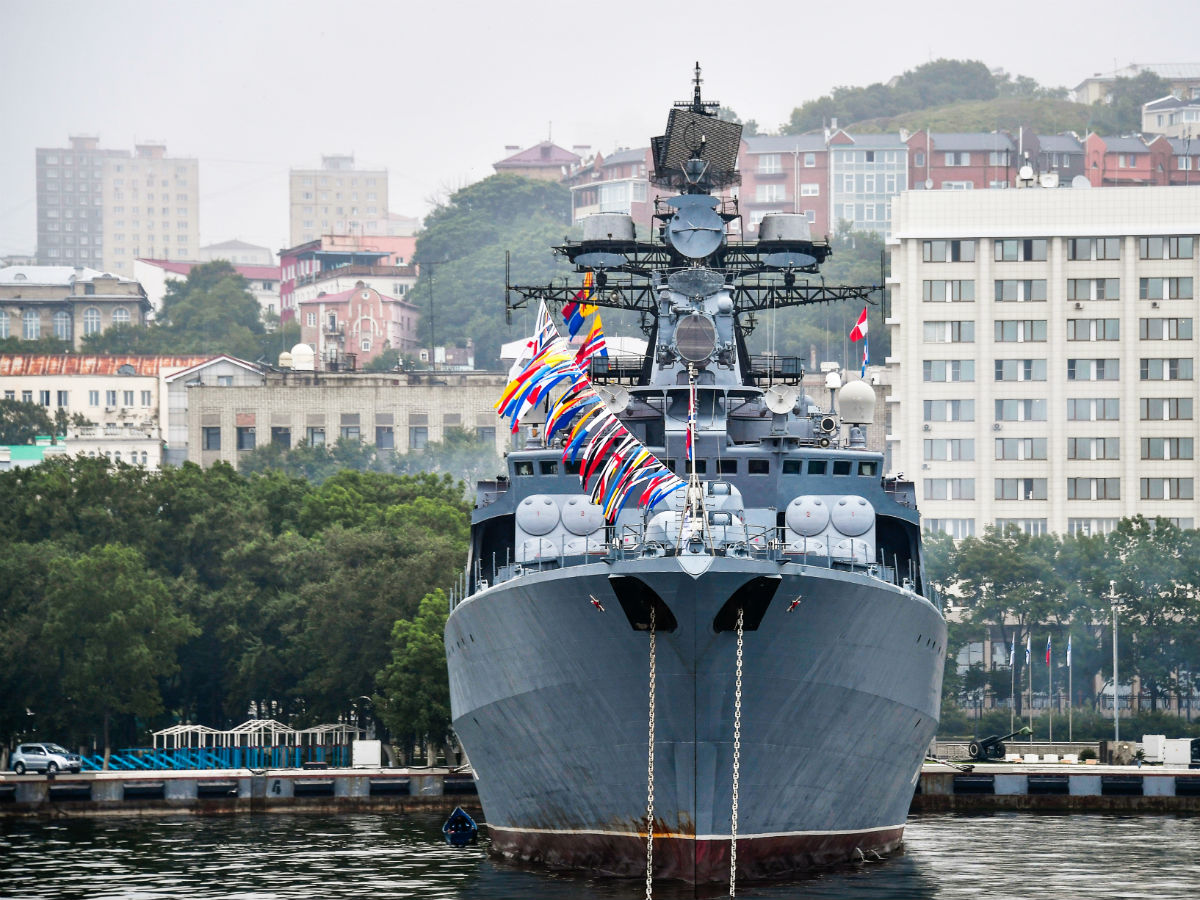 Большой противолодочный корабль "Адмирал Виноградов"