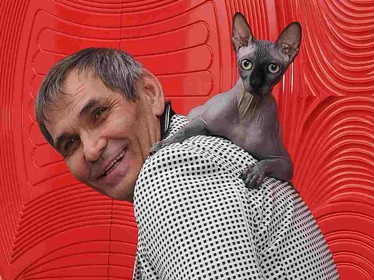 Алибасов с котом