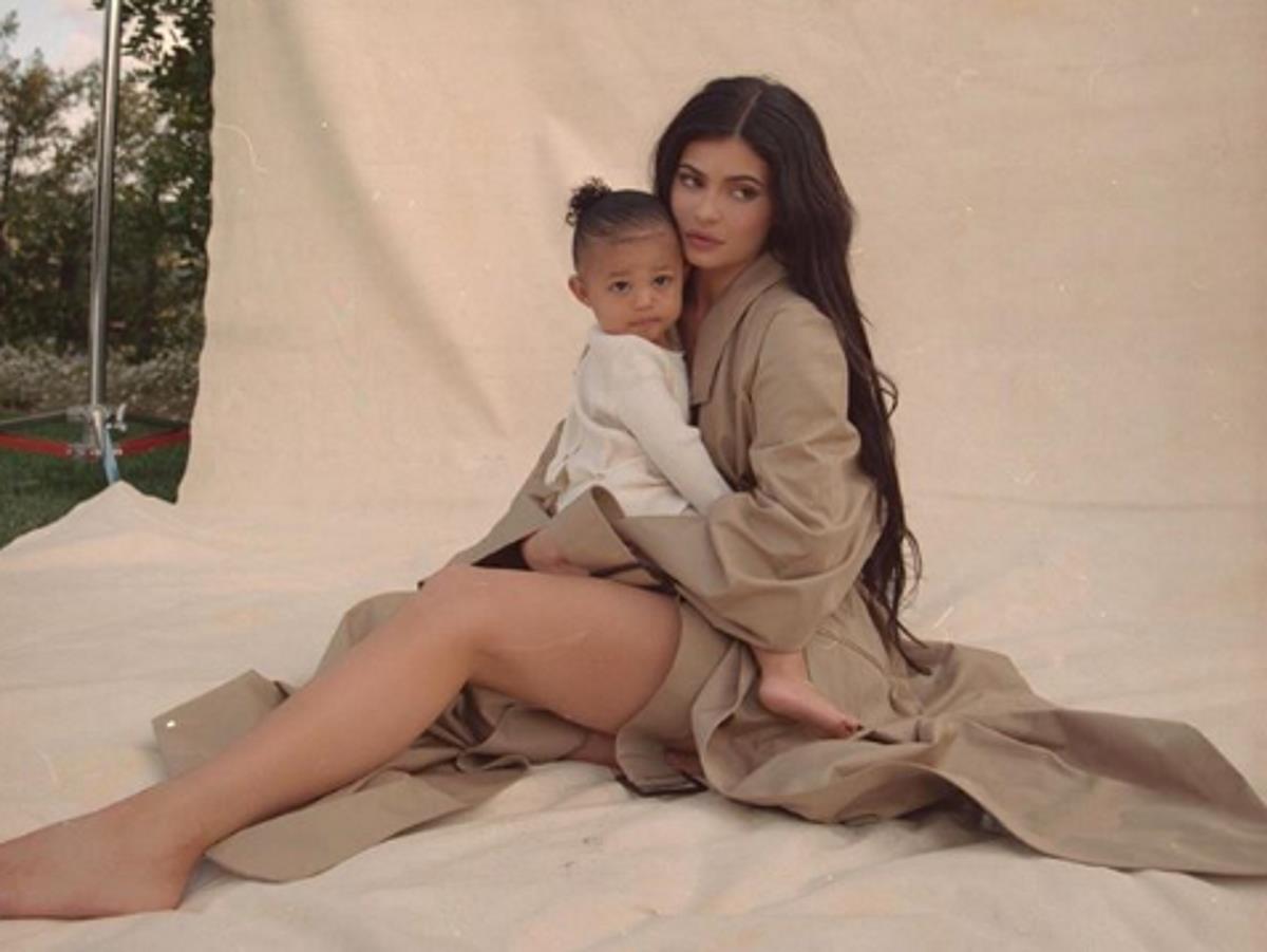 Кайли Дженнер с дочерью