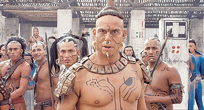 Помните фильм «Апокалипсис» Мэла Гибсона? Так вот «плохие» индейцы в нем - это и есть ацтеки. Нормальные были вояки, но перед огнестрелом и испанским коварством не устрояли