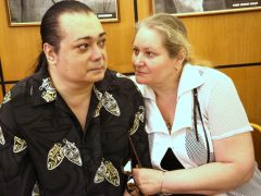 Игорь Наджиев с женой Аллой