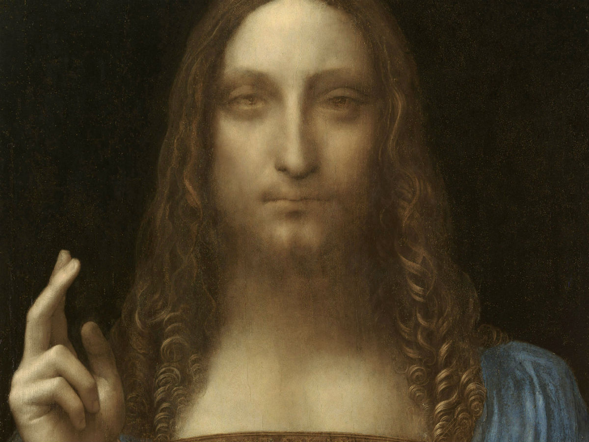 Леонардо да Винчи «Спаситель мира»