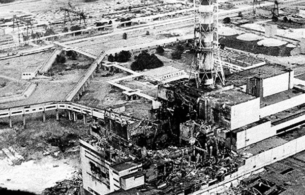 В результате аварии четвёртый энергоблок Чернобыльской АЭС был полностью разрушен