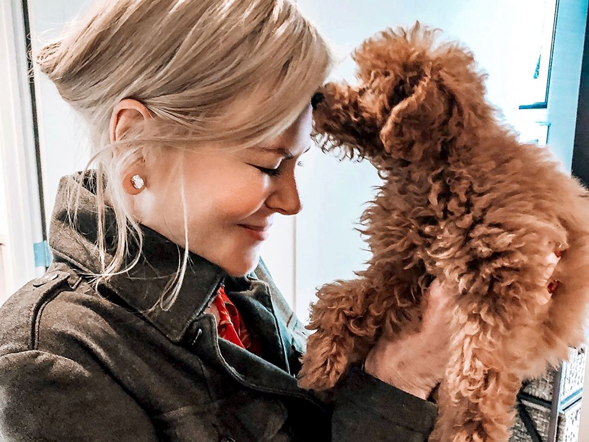 Николь Кидман подумывает о сыне, но пока обзавелась собачкой