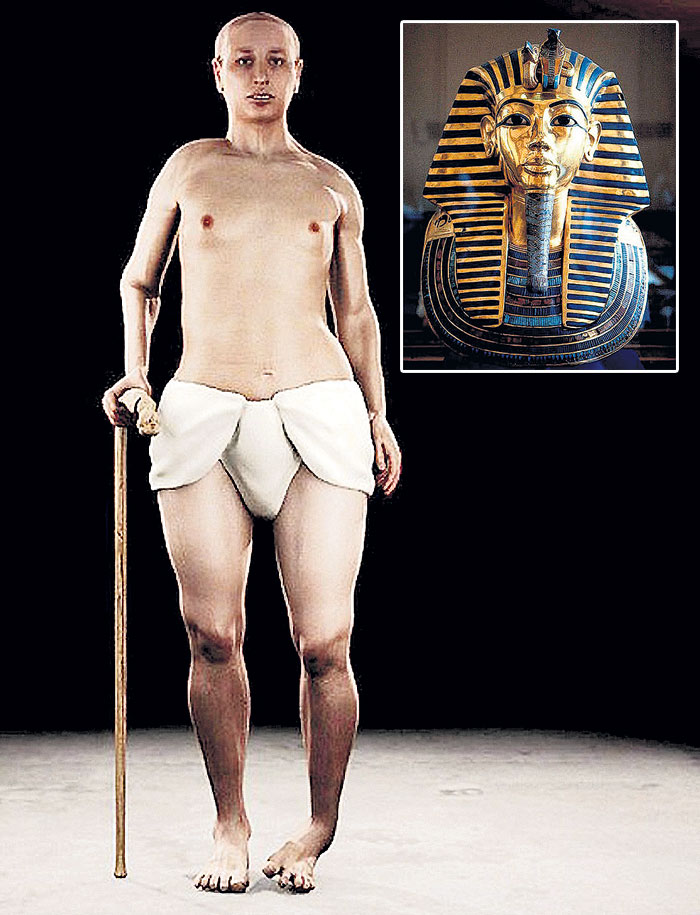 Золотая маска дает ложное представление о Тутанхамоне