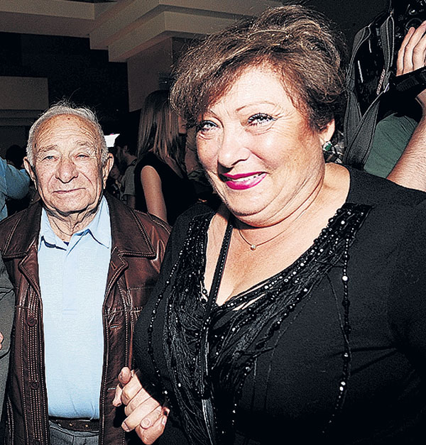 Марина Лузгина со знаменитым отцом Георгием Натансоном