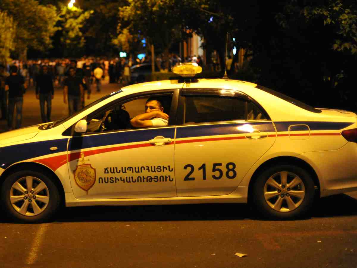 Полиция в Ереване