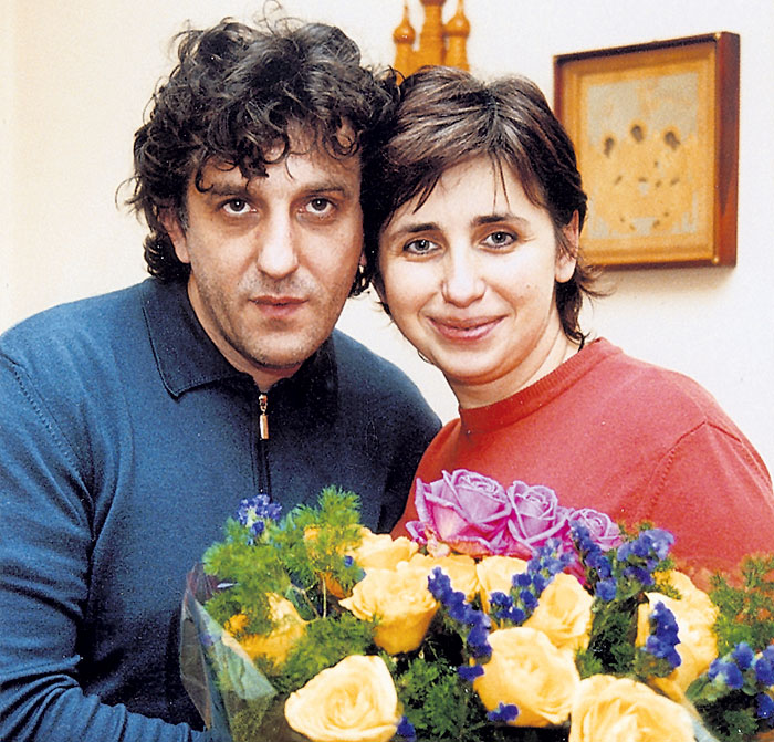 Игорь Шульжик с женой Нино