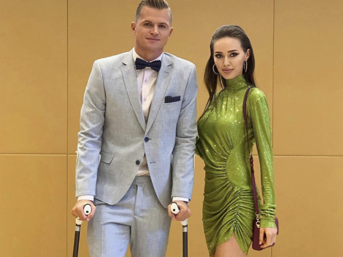Дмитрий Тарасов и Анастасия Костенко на свадьбе рэпера T-killah и Марии Беловой