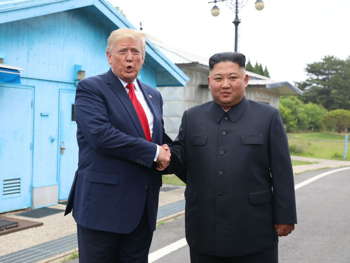 Трамп и Ким Чен Ын