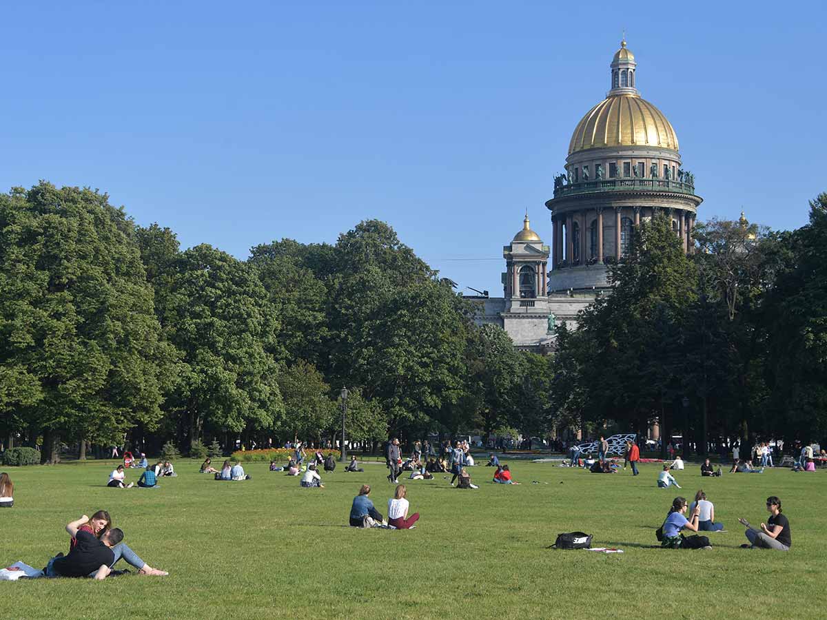 Погода в Санкт-Петербурге на 3 дня: стабильно и солнечно