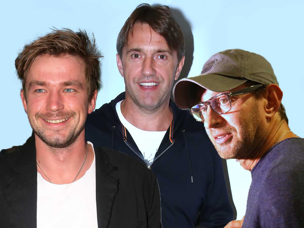 Хабенский, Вдовиченков, Плетнёв и Петров на премьере фильма «В Кейптаунском порту»