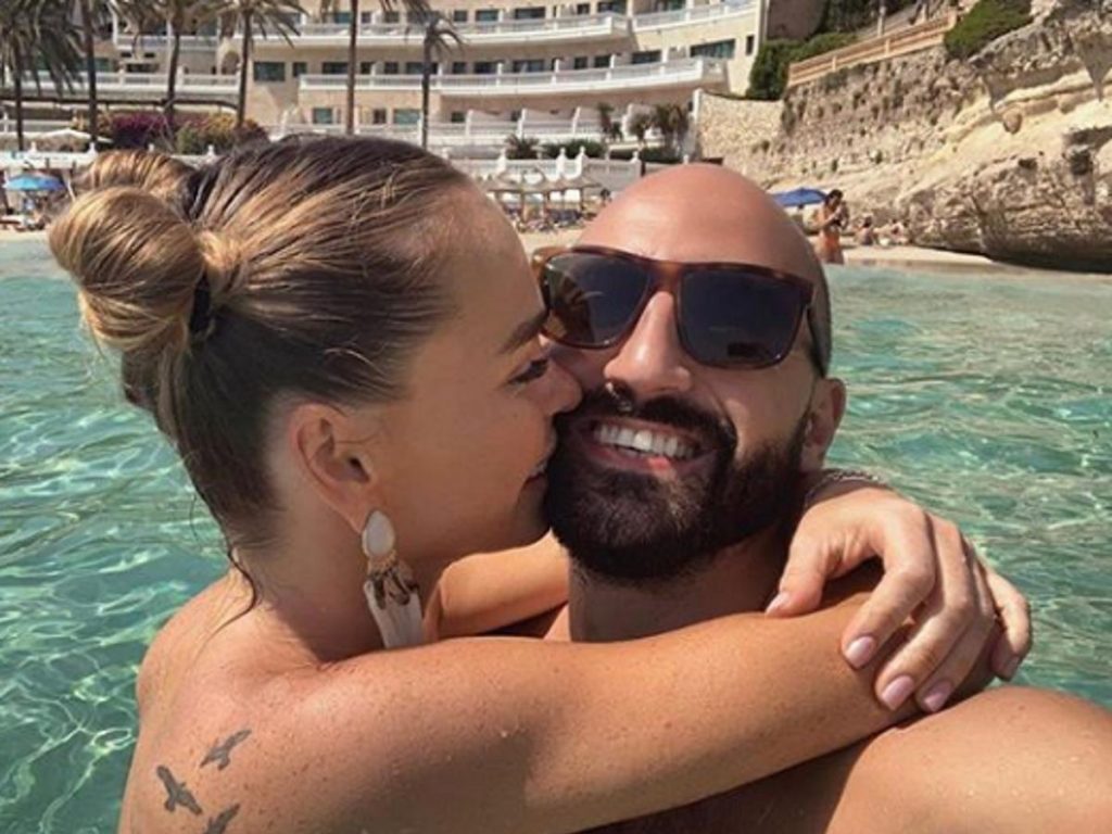 Анна Хилькевич с мужем