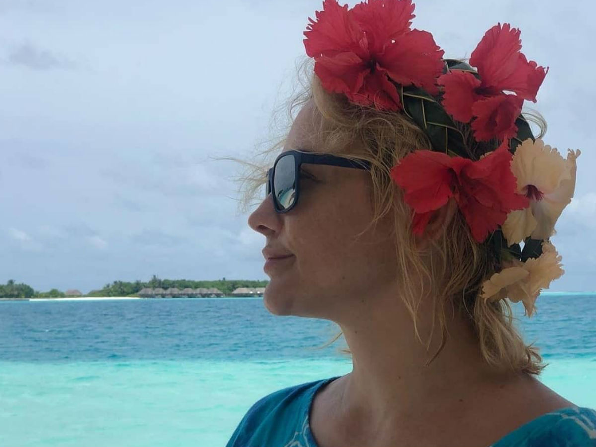 Фото Булановой с отдыха