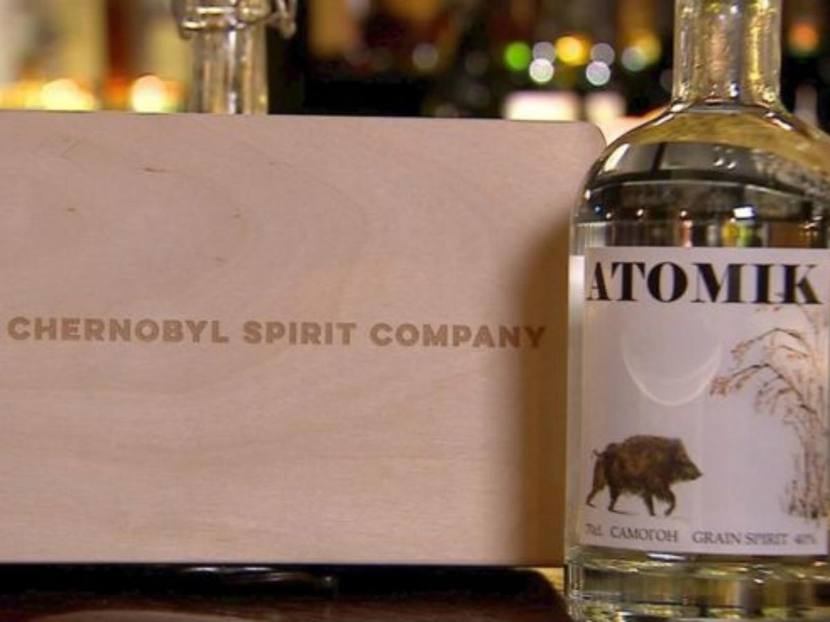 В Чернобыле начали производить водку