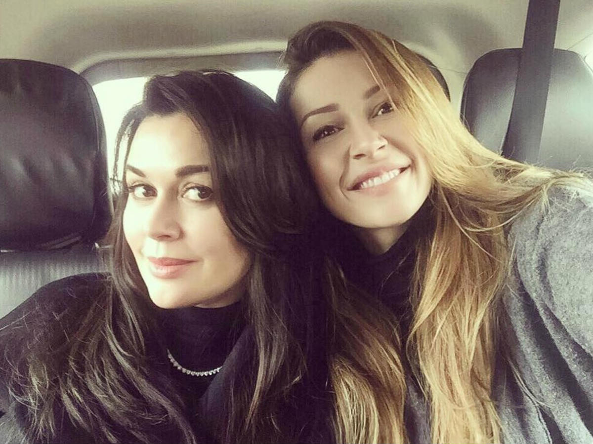 Анастасия Заворотнюк с дочерью Анной