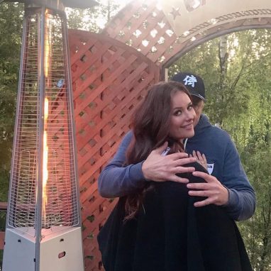 Оксана Федорова с мужем