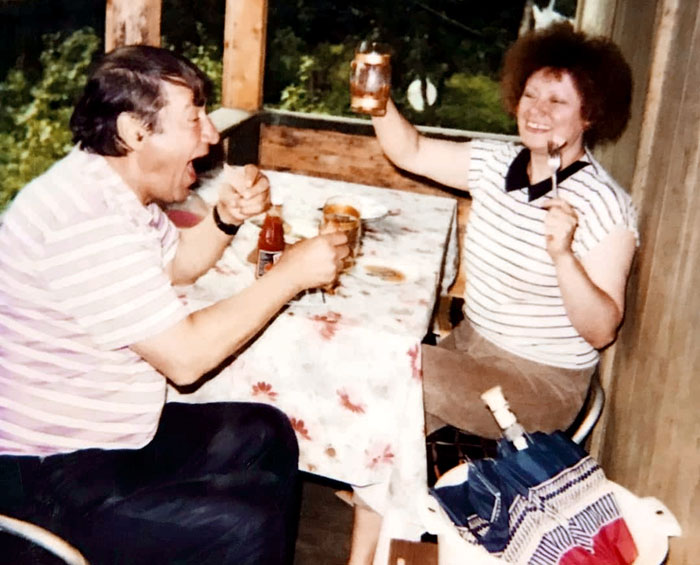 «Карлсон» и его единственная жена Валентина, которой он безбожно изменял