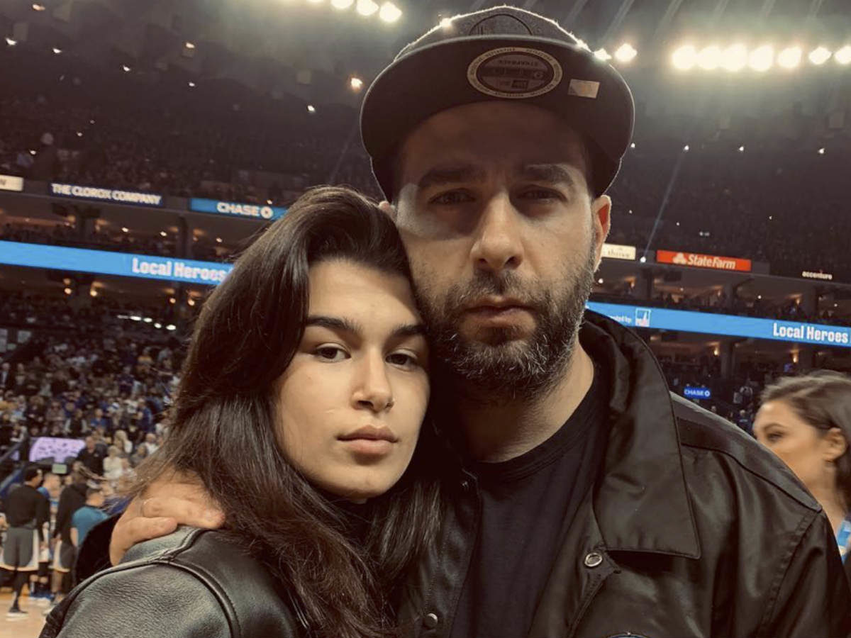 Иван Ургант с дочерью Эрикой