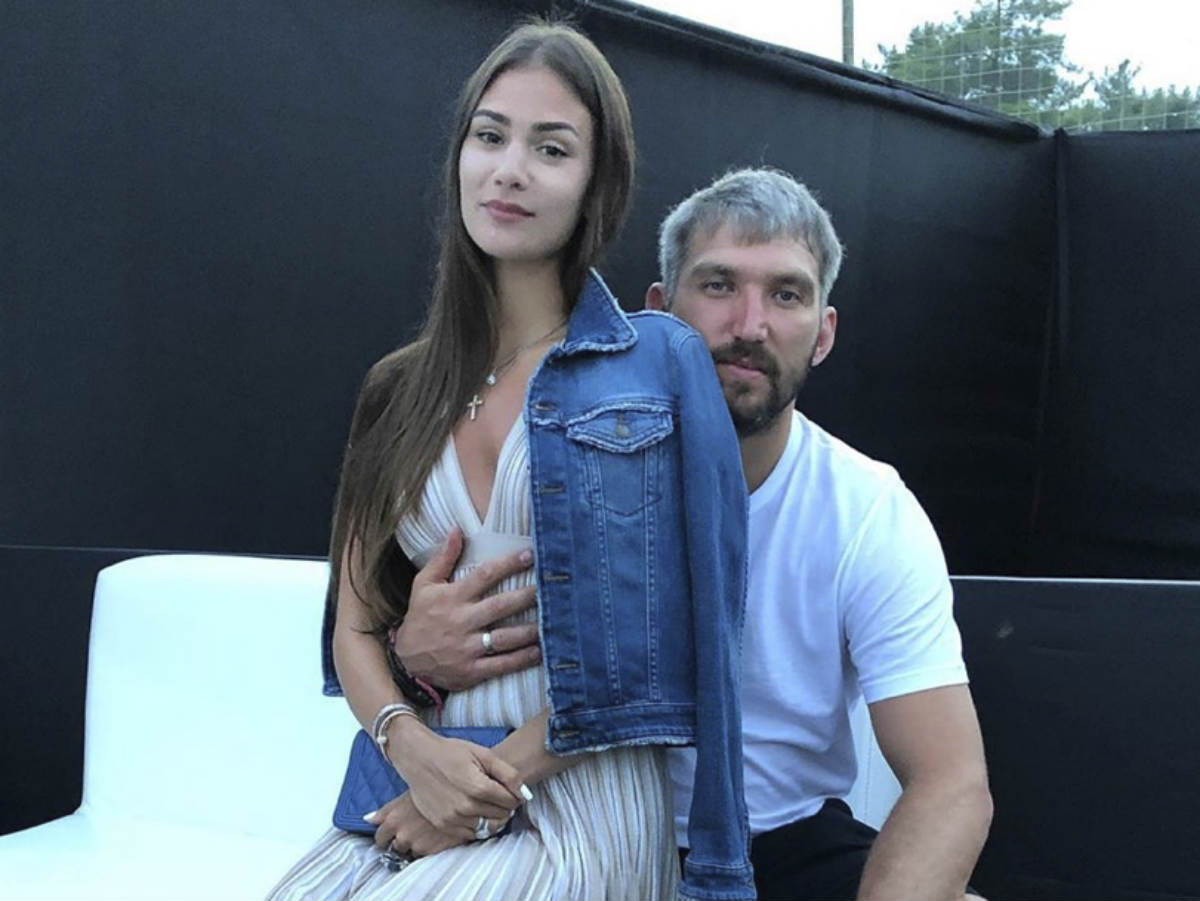Анастасия Шубская и Александр Овечкин