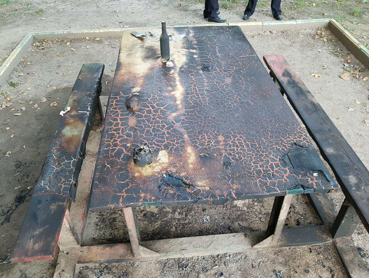 Сожгли человека в Москве